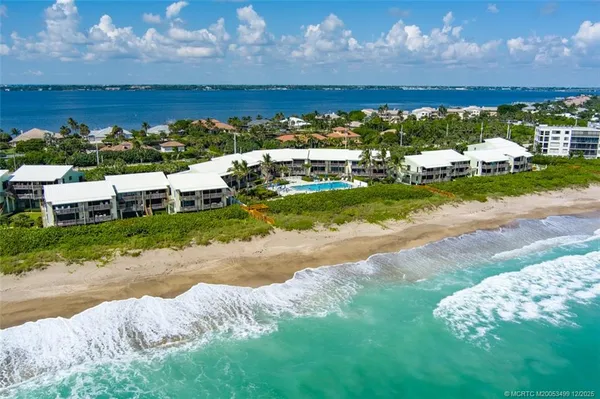 a view of lake and mountain