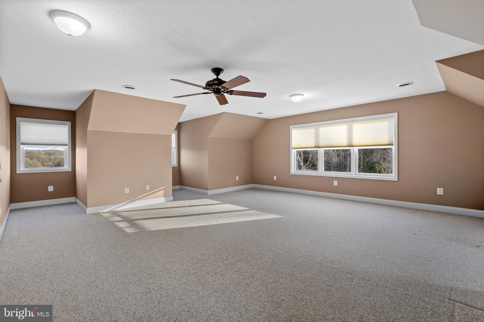3239 Dry Branch Road White Hall, MD 21161 - Photo 39 of 56 a view of an empty room with a window and fireplace