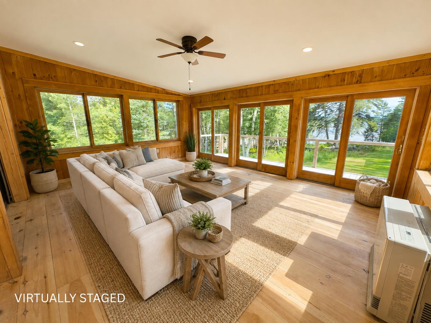 879 County Road Lubec, ME 04652 - Photo 22 of 56 Virtually Staged Living Room 2