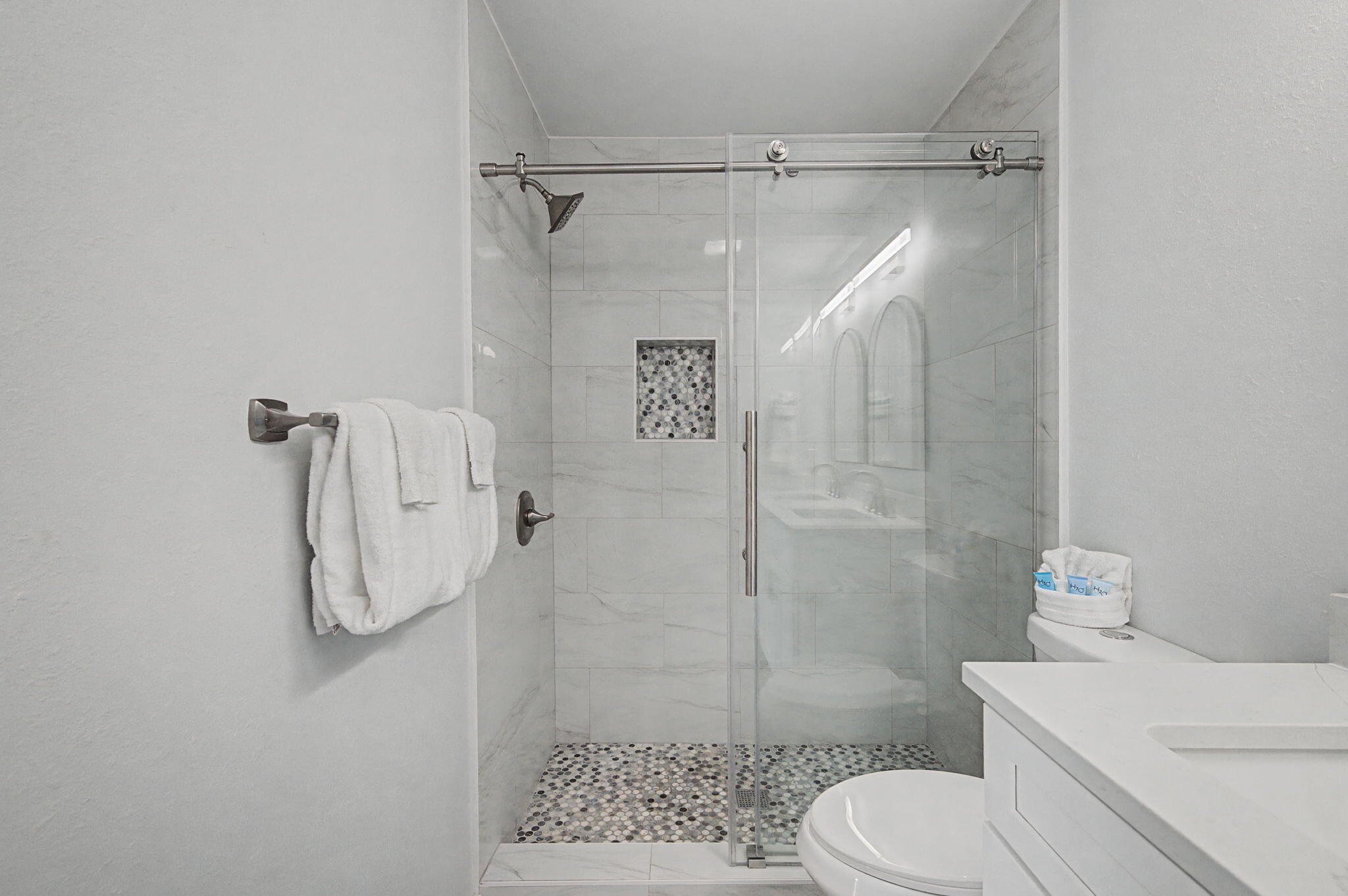 11 Beachside Drive, Unit 523 Santa Rosa Beach, FL 32459 - Photo 16 of 32 a bathroom with a shower and toilet