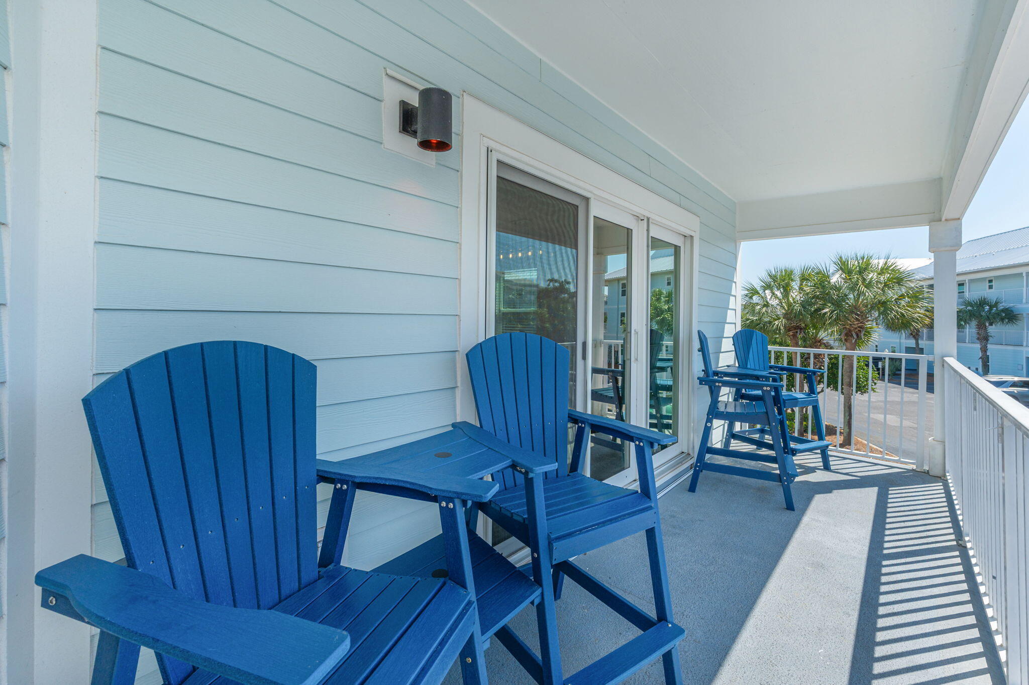 11 Beachside Drive, Unit 523 Santa Rosa Beach, FL 32459 - Photo 22 of 32 a view of a balcony with chairs