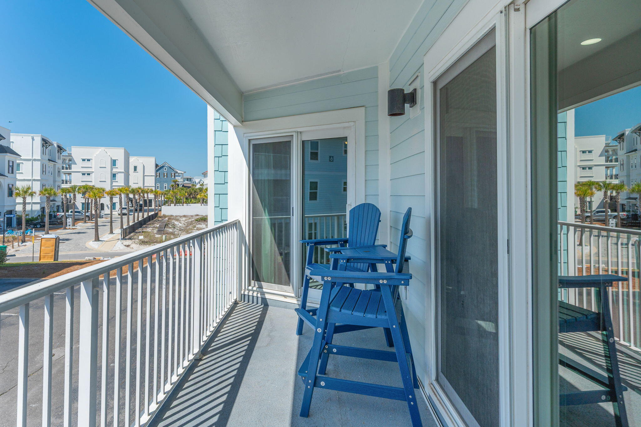11 Beachside Drive, Unit 523 Santa Rosa Beach, FL 32459 - Photo 24 of 32 a view of a balcony with chairs