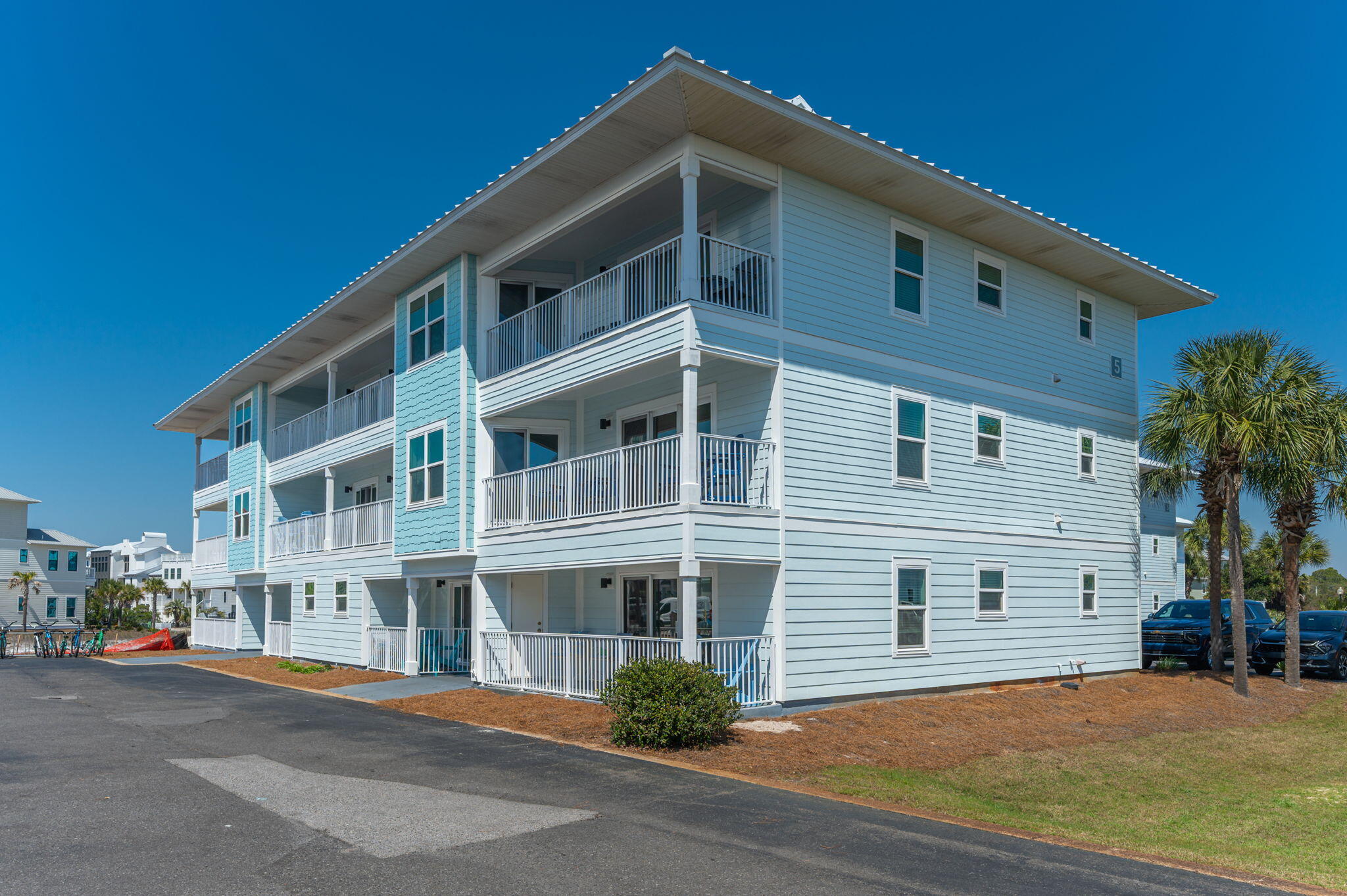 11 Beachside Drive, Unit 523 Santa Rosa Beach, FL 32459 - Photo 3 of 32 a front view of a house with a yard