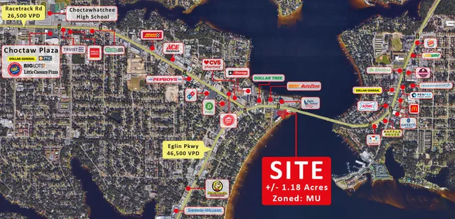 $1,299,000 | 843 Eglin Parkway, Fort Walton Beach, FL 32547