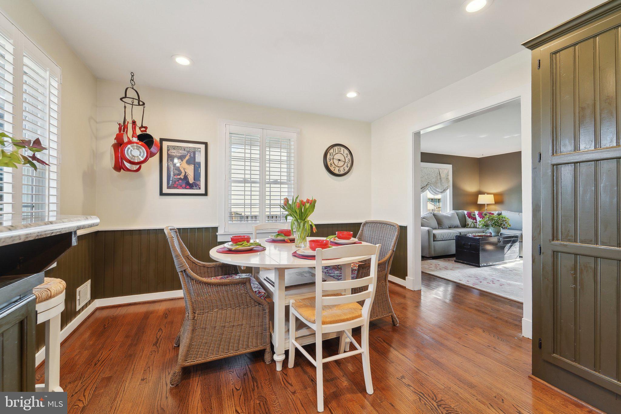 901 Mark Road Baltimore, MD 21225 - Photo 7 of 39 a view of a dining room with furniture window and wooden floor