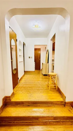 a bathroom with a tub