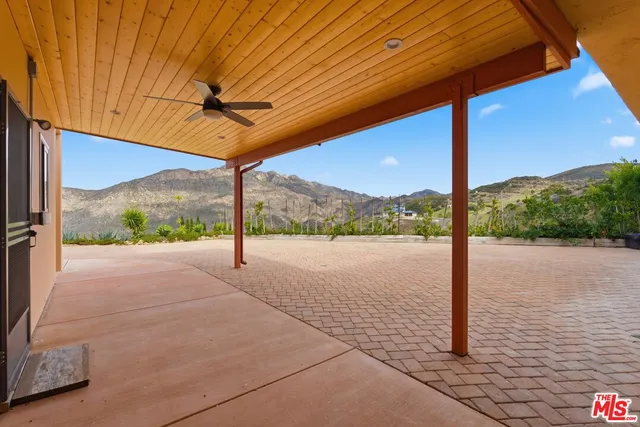 a view of a road from a balcony