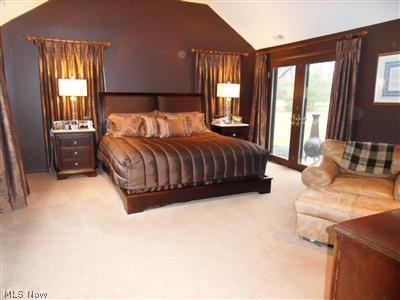 4865 Som Center Road Chagrin Falls, OH 44022 - Photo 10 of 22 Master with french doors to brick patio