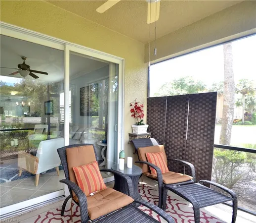 a outdoor living space with patio furniture