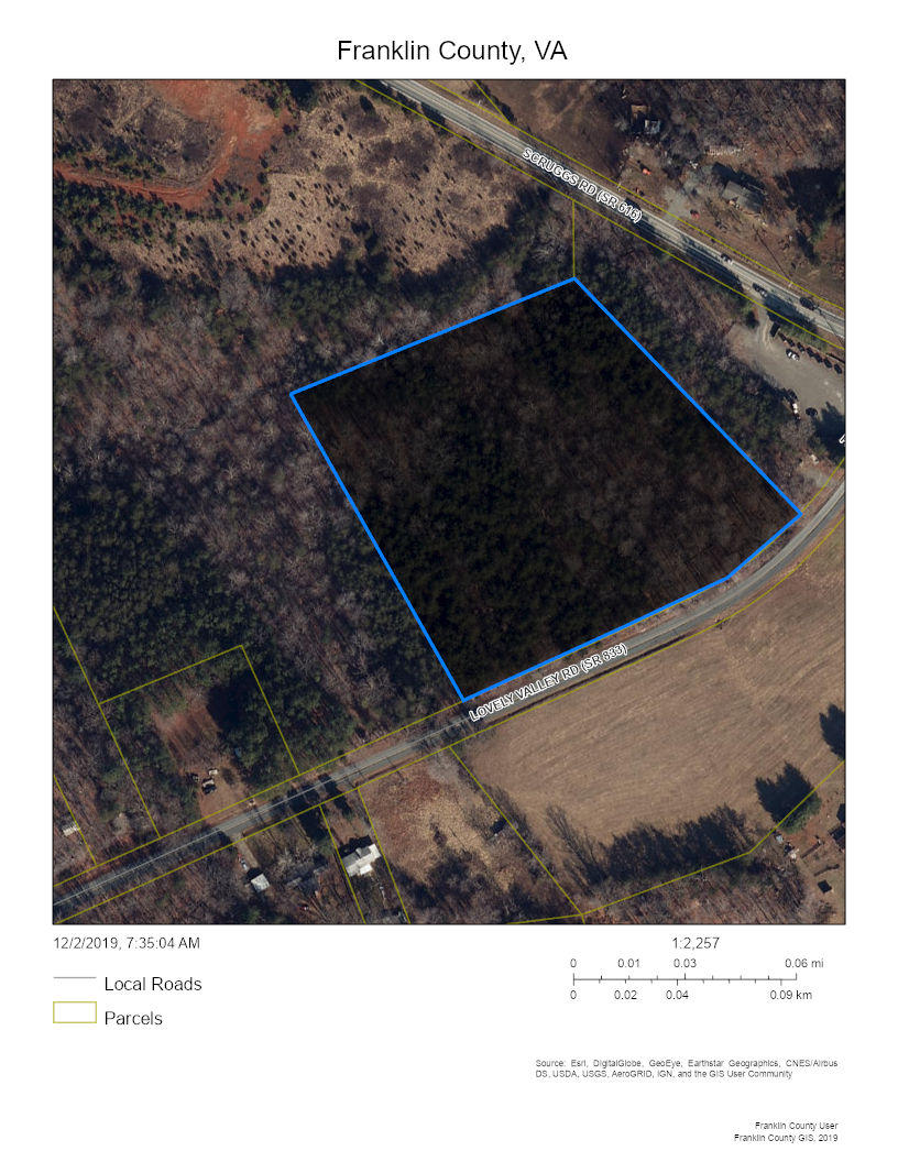 0 Lovely Valley Road Moneta, VA 24121 - Photo 3 of 4 Aerial