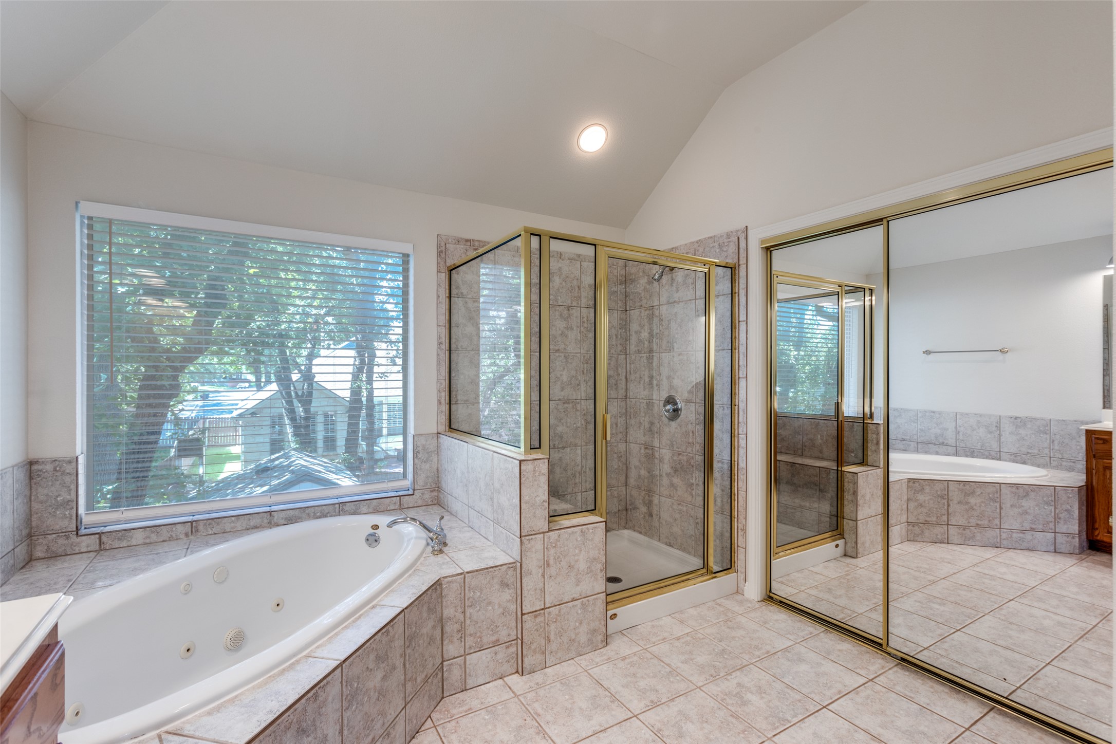 3729 Galena Hills Loop Round Rock, TX 78681 - Photo 18 of 33 a spacious bathroom with a large tub shower and windows
