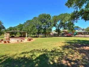 3729 Galena Hills Loop Round Rock, TX 78681 - Photo 30 of 33 a view of yard with swimming pool outdoor seating and green space