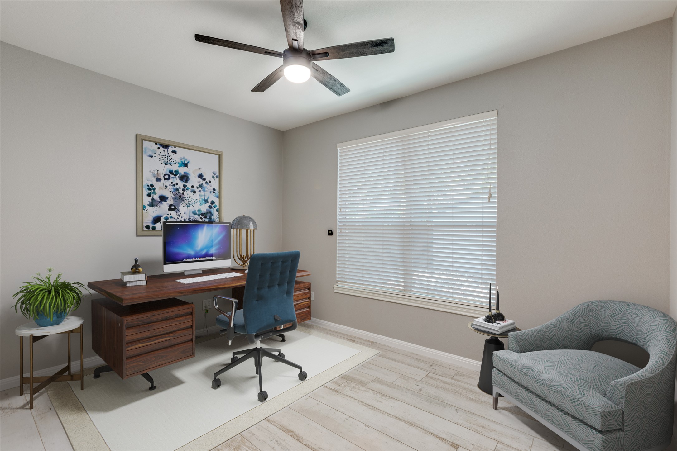 3729 Galena Hills Loop Round Rock, TX 78681 - Photo 10 of 33 a workspace with furniture and a window