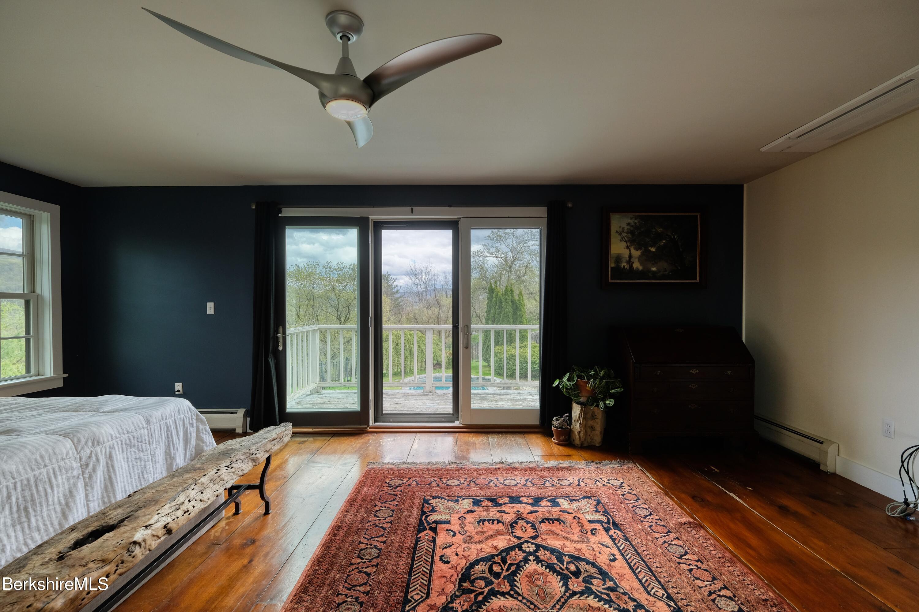 128 Stratton Road Williamstown, MA 01267 - Photo 27 of 62 Primary Bedroom with Balcony