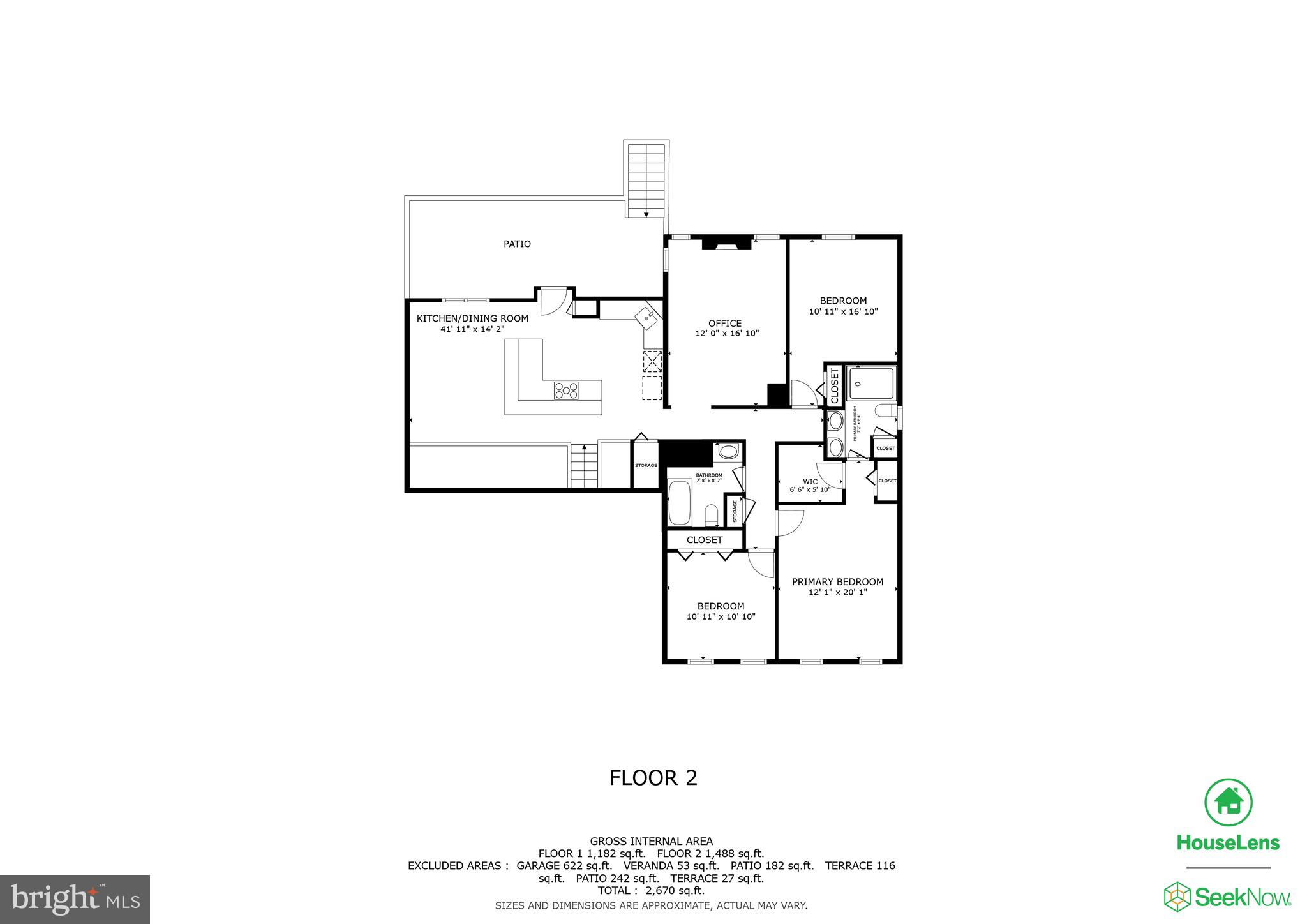 7103 Carnation Court Springfield, VA 22152 - Photo 42 of 44 Floorplan Upper Level