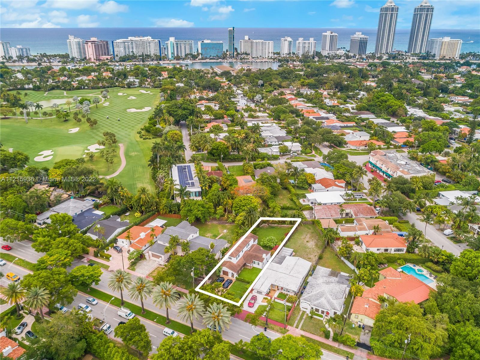 5135 Alton Road Miami Beach, FL 33140 - Photo 22 of 23 a view of a city with tall buildings