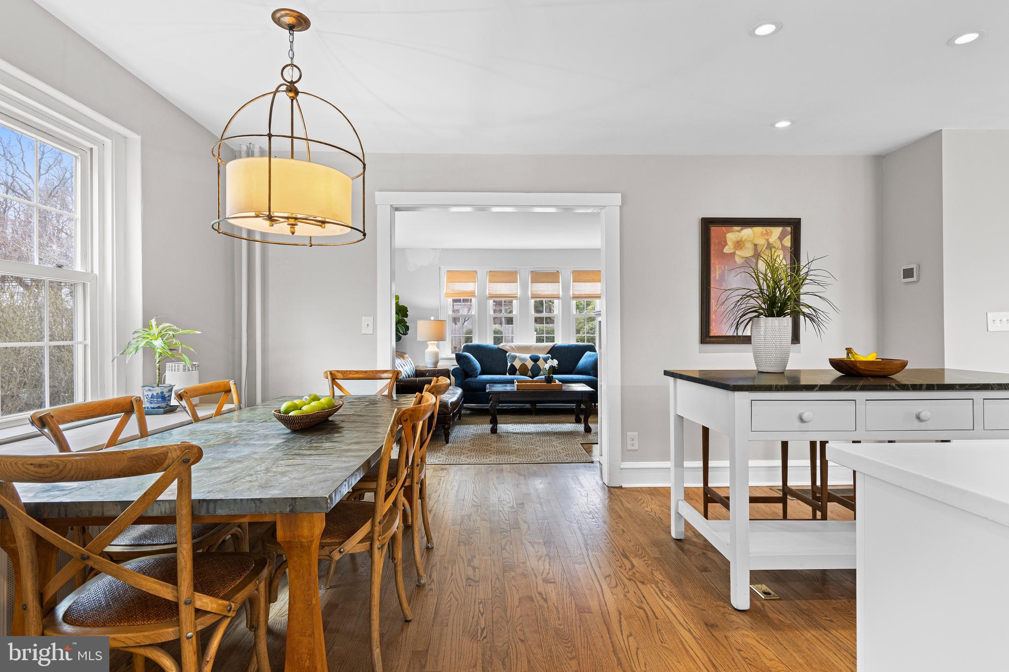 321 Conestoga Road Wayne, PA 19087 - Photo 7 of 28 a view of a dining room with furniture and wooden floor