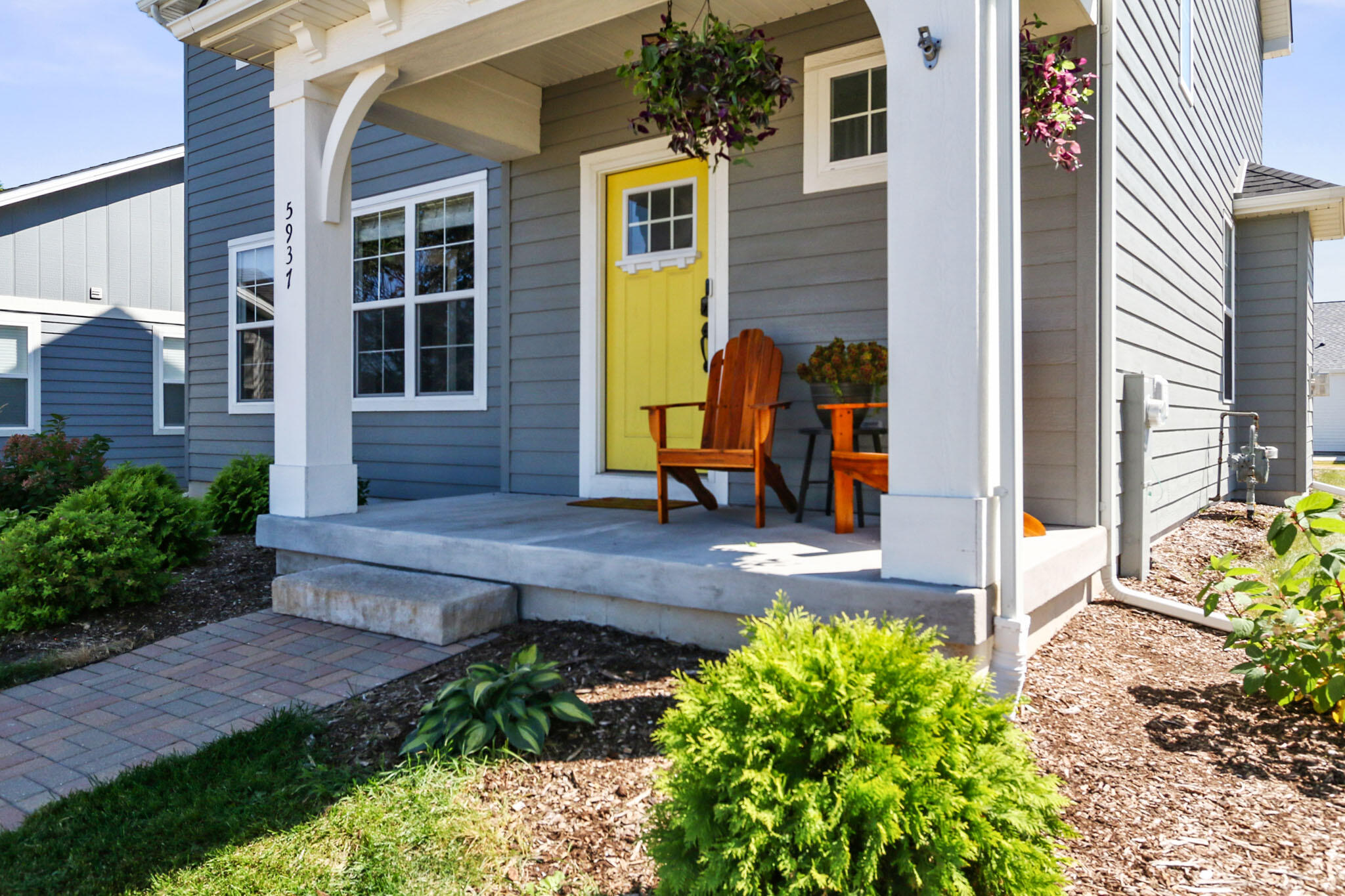 5937 South Dune Harbor Drive Portage, IN 46368 - Photo 2 of 44 a view of a house with backyard and sitting area