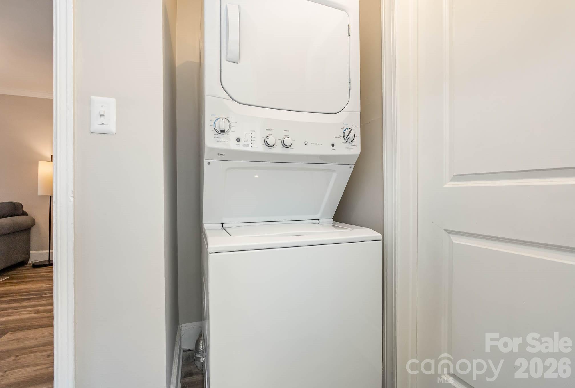 3141 Mathis Drive Charlotte, NC 28208 - Photo 12 of 12 a close up view of a washer and dryer