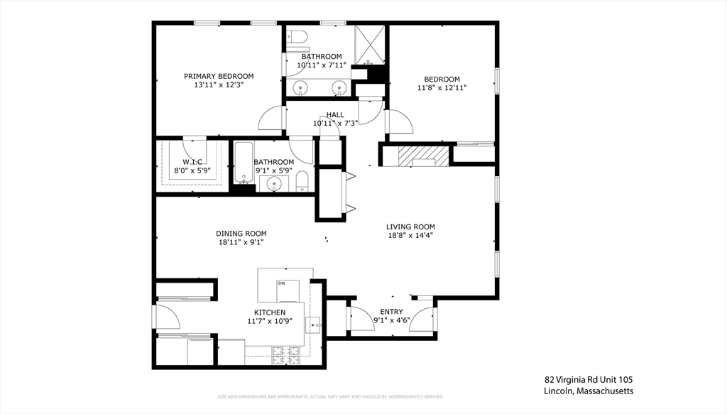 82 Virginia Road, Unit 105 Lincoln, MA 01773 - Photo 23 of 23 Gallery Image 23