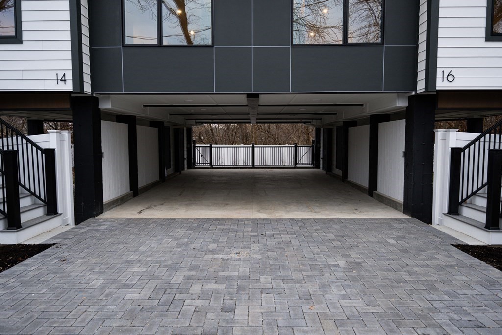14 Edith Street, Unit 14 Arlington, MA 02474 - Photo 40 of 42 a view of a car garage