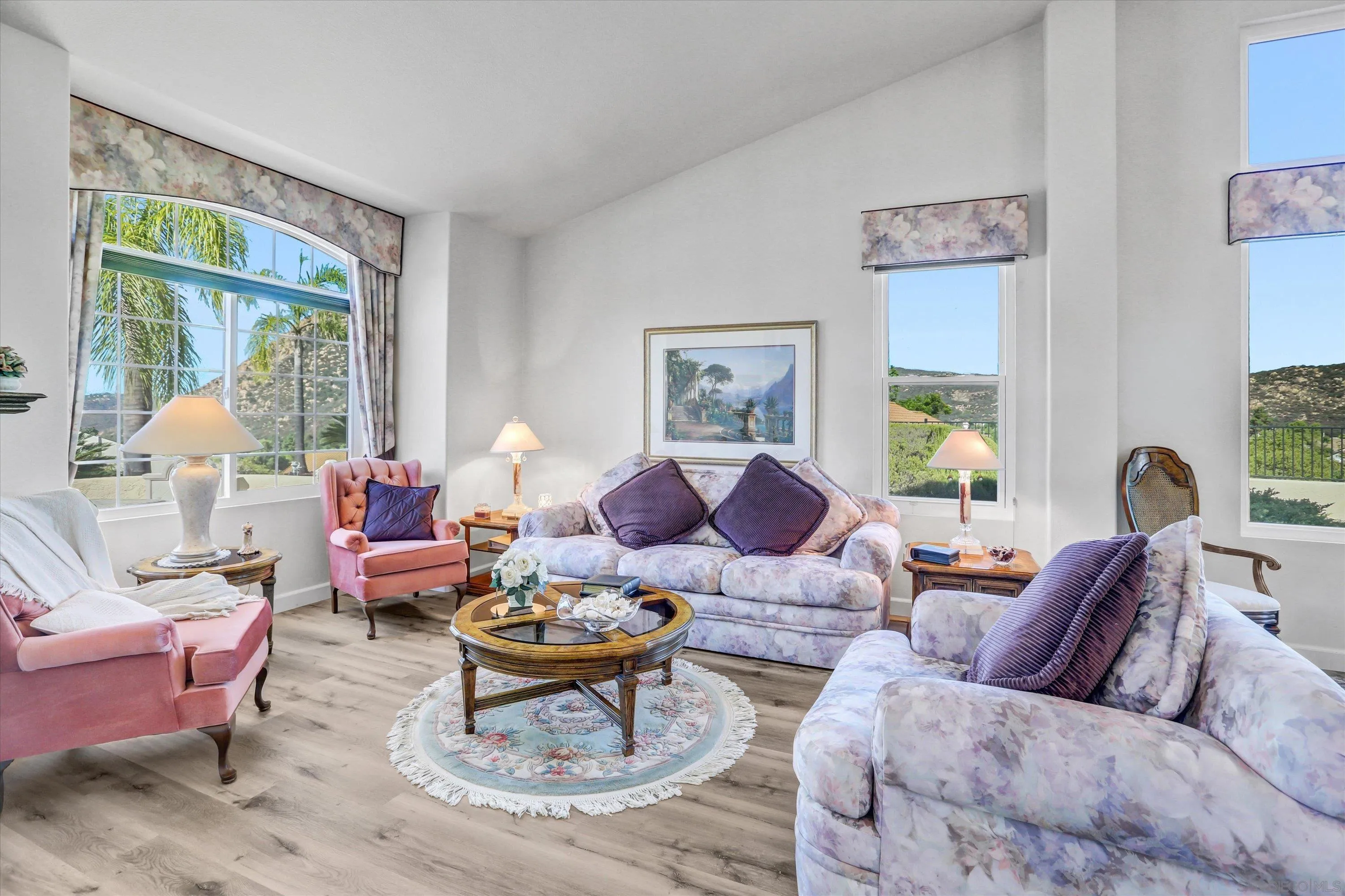 8983 Chestnut Roan Way Alpine, CA 91901 - Photo 5 of 33 a living room with furniture and a large window