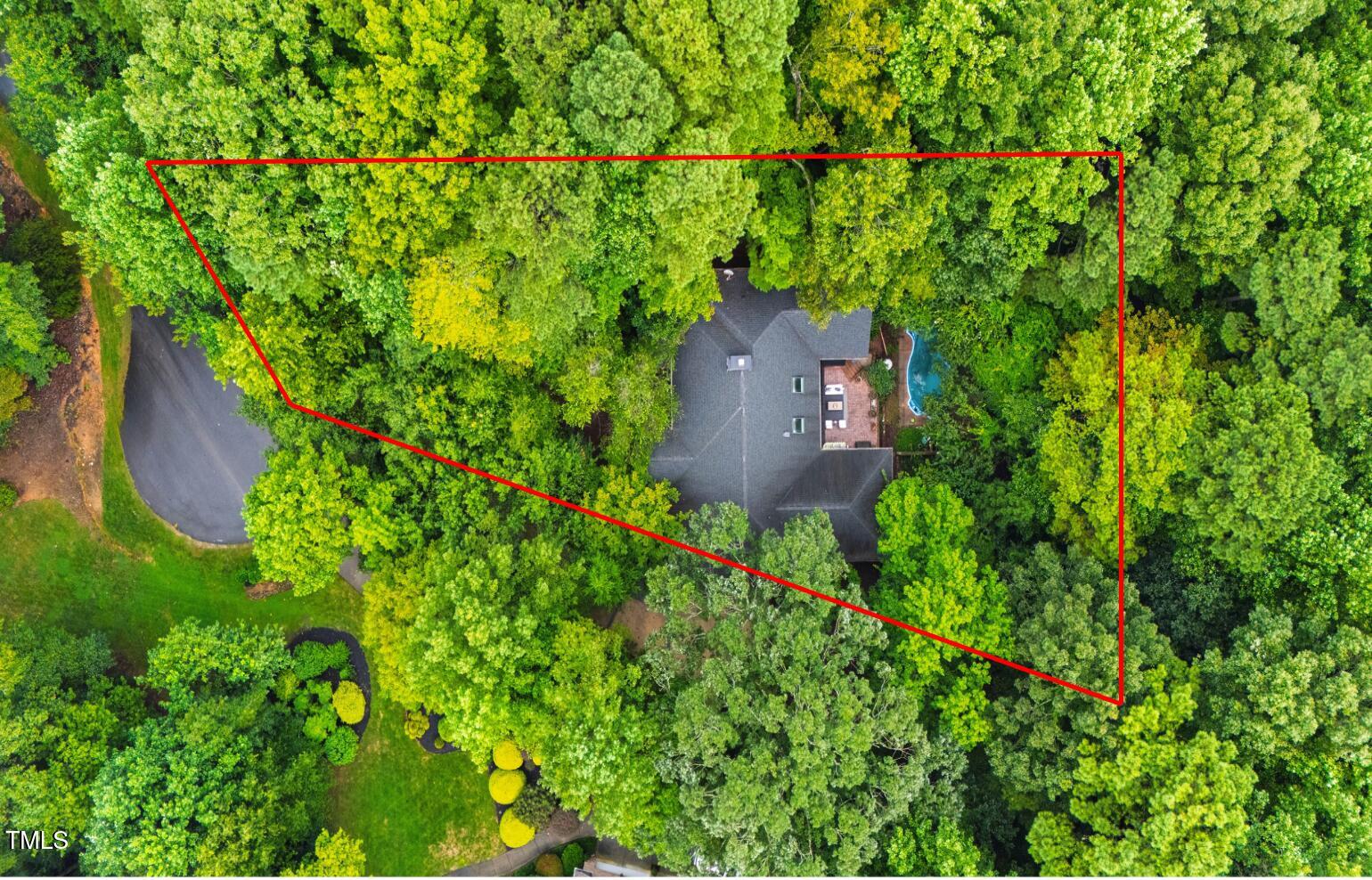 2517 High Ridge Drive Raleigh, NC 27606 - Photo 3 of 69 an aerial view of a house with a yard