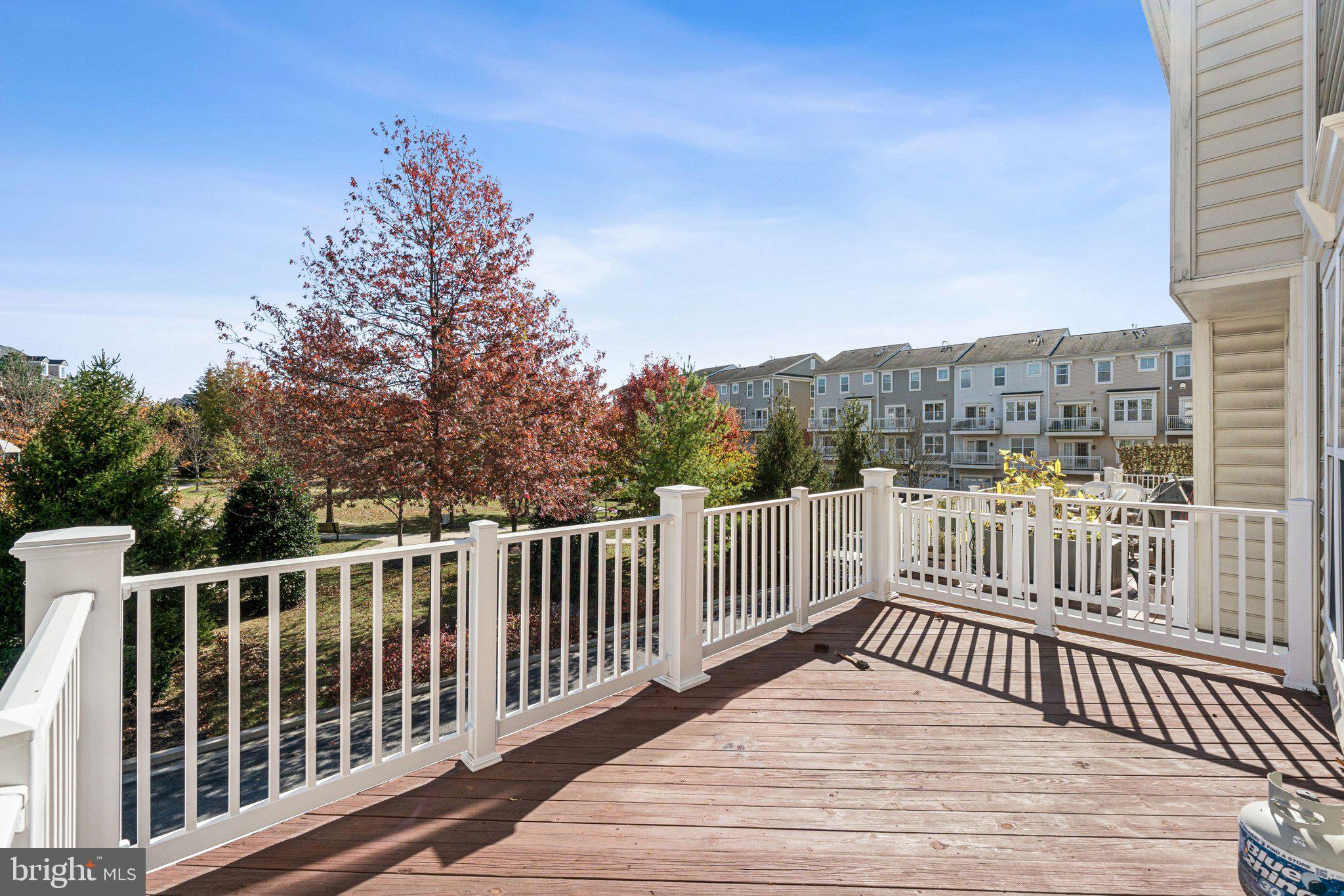 125 Autumn View Drive Gaithersburg, MD 20878 - Photo 13 of 38 a view of a wooden roof deck