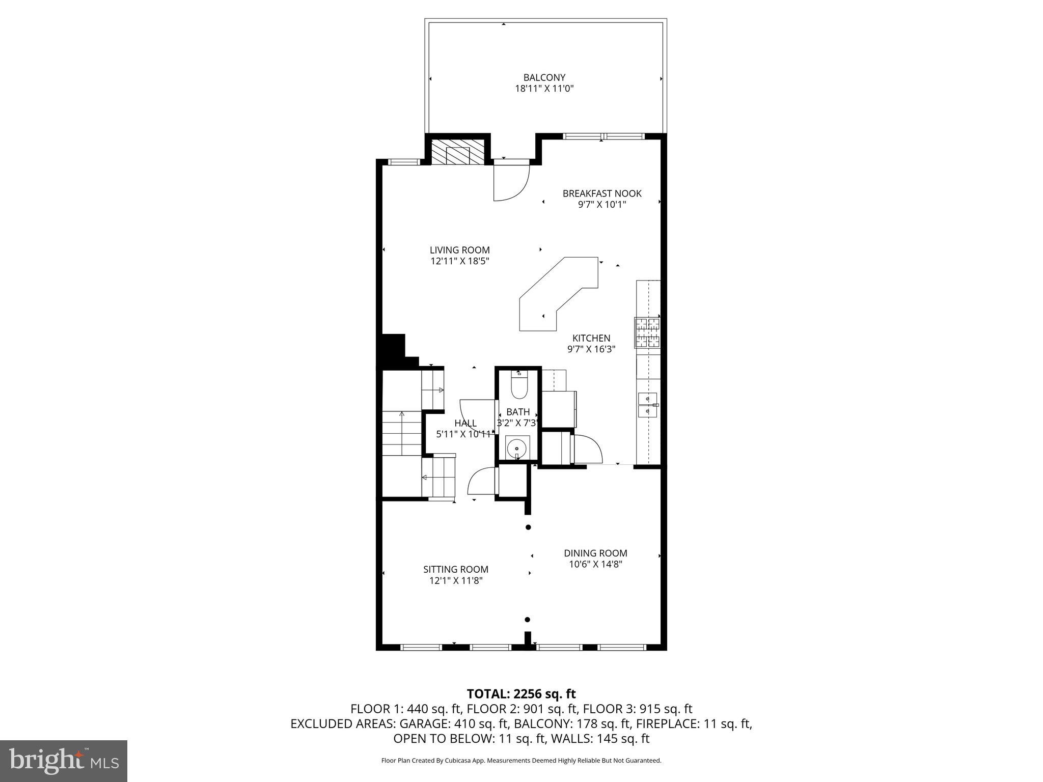 125 Autumn View Drive Gaithersburg, MD 20878 - Photo 38 of 38 a picture of a floor plan