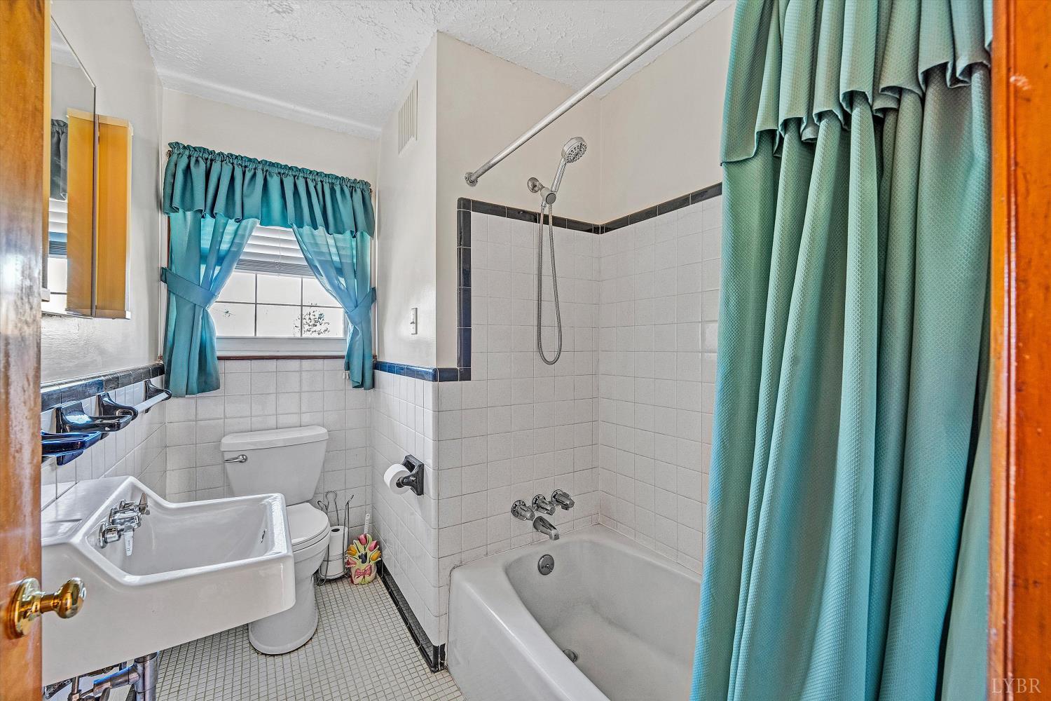 1524 Liggates Road Lynchburg, VA 24502 - Photo 17 of 31 a bathroom with a tub a sink and a shower