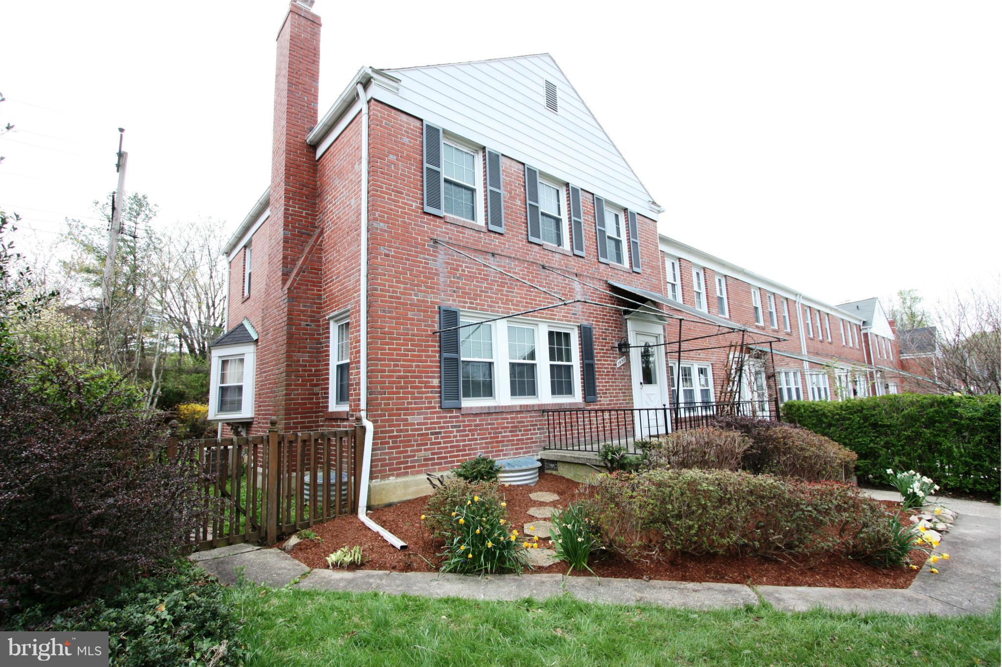 1932 Edgewood Road Parkville, MD 21286 - Photo 2 of 30 a front view of a house with a yard