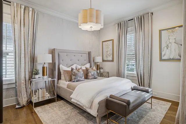 a view of a swimming pool with a patio and yard