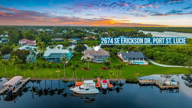 $1,995,000 | 2674 Southeast Erickson Drive, Port St. Lucie, FL 34984