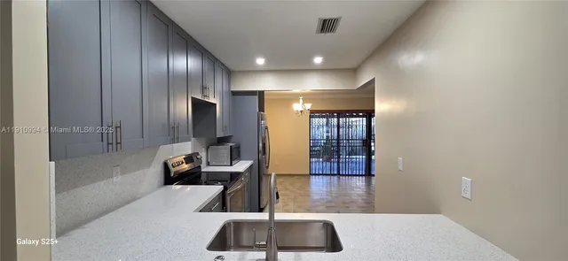 a view of reception area