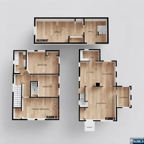 view of living room with furniture and cabinets