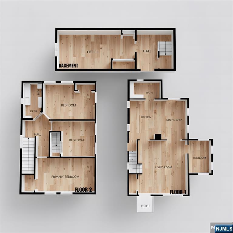 71 Spring Street Nutley, NJ 07110 - Photo 5 of 50 view of living room with furniture and cabinets