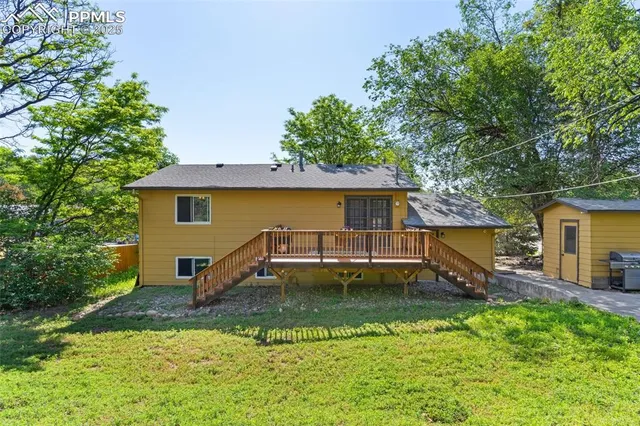 a view of a house with pool