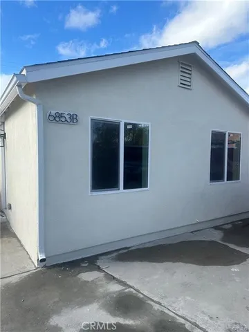 a view of a house with a door