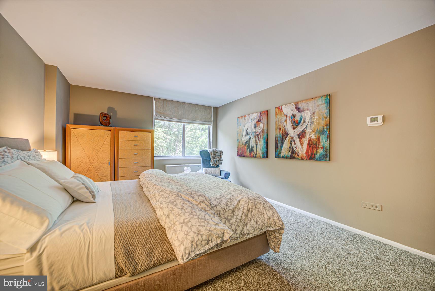 2939 Van Ness Street Northwest, Unit 224 Washington, DC 20008 - Photo 19 of 43 Great treetop view from primary bedroom