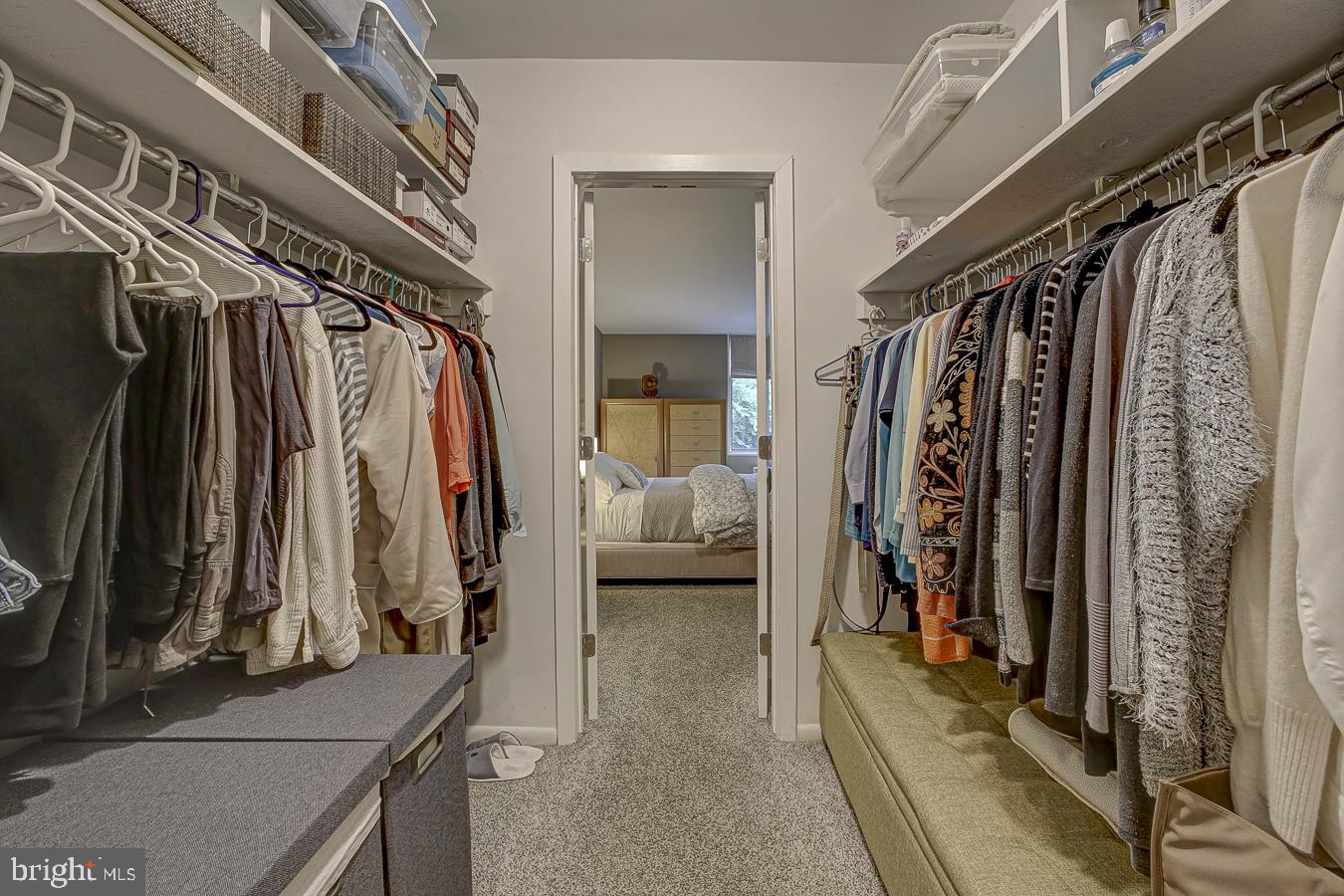 2939 Van Ness Street Northwest, Unit 224 Washington, DC 20008 - Photo 20 of 43 Spacious walk-in closet off the primary bedroom