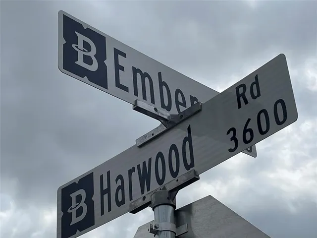 a view of a lake with a big yard