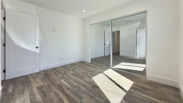 a view of wooden floor