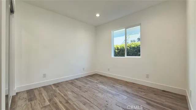 wooden floor in an empty room