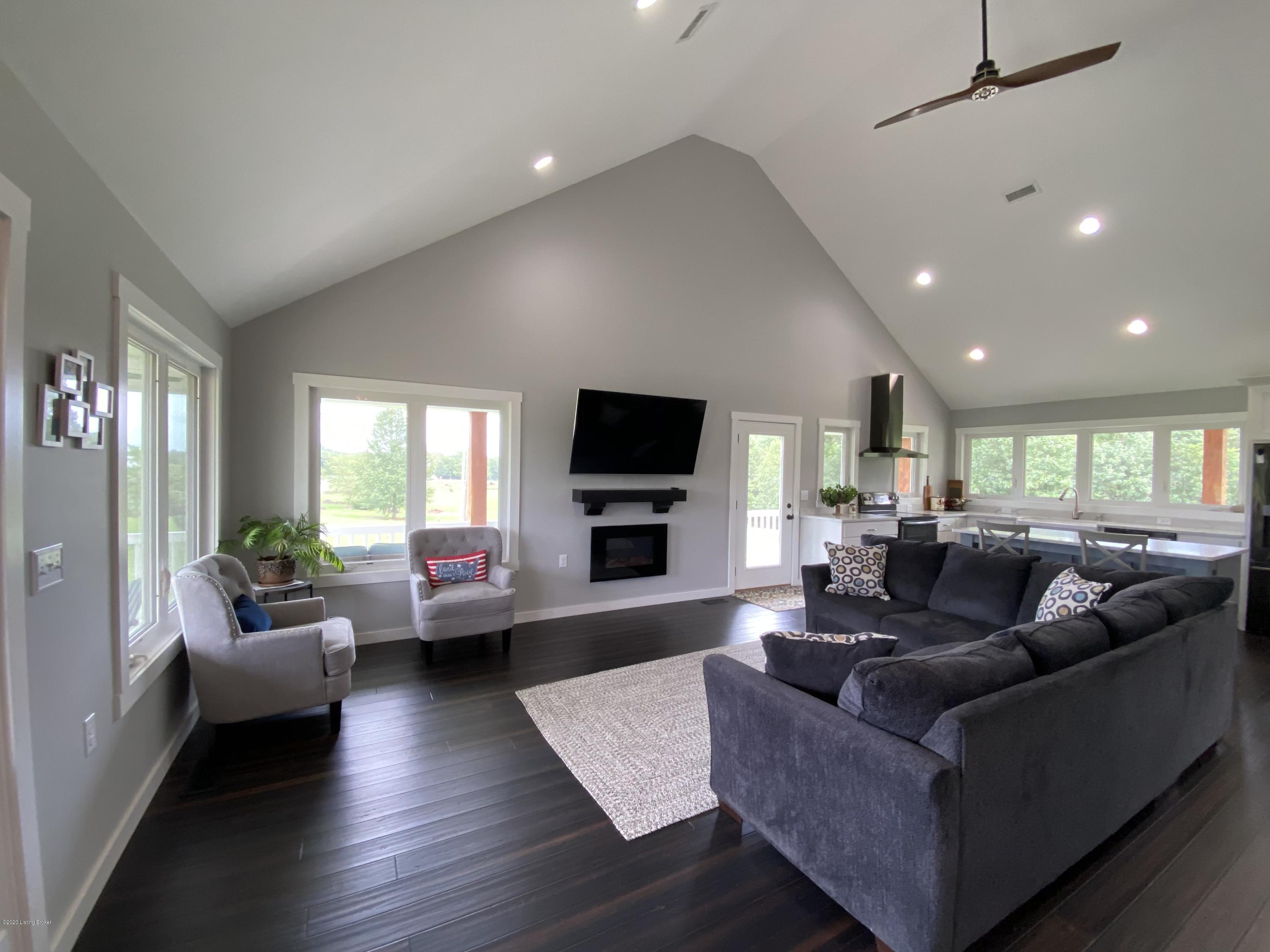 610 Ice Road Boston, KY 40107 - Photo 3 of 55 Vaulted Living Room
