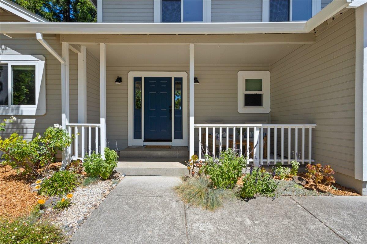 1194 Halyard Drive Santa Rosa, CA 95401 - Photo 3 of 50 Front porch provides a cozy outdoor space to enjoy the neighborhood setting.