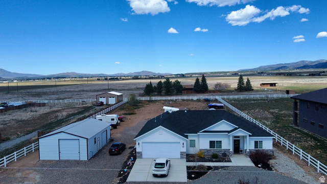 745 East 885 North Beaver, UT 84713 - Photo 44 of 50 Aerial view of sparsely populated area featuring a mountainous background