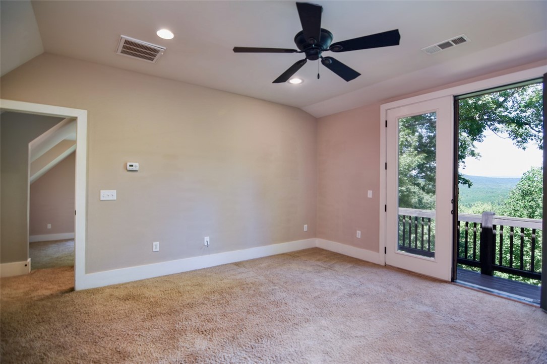 102 Cliffside Trail Pickens, SC 29671 - Photo 16 of 43 Enjoy the view from the upper level Master Bedroom
