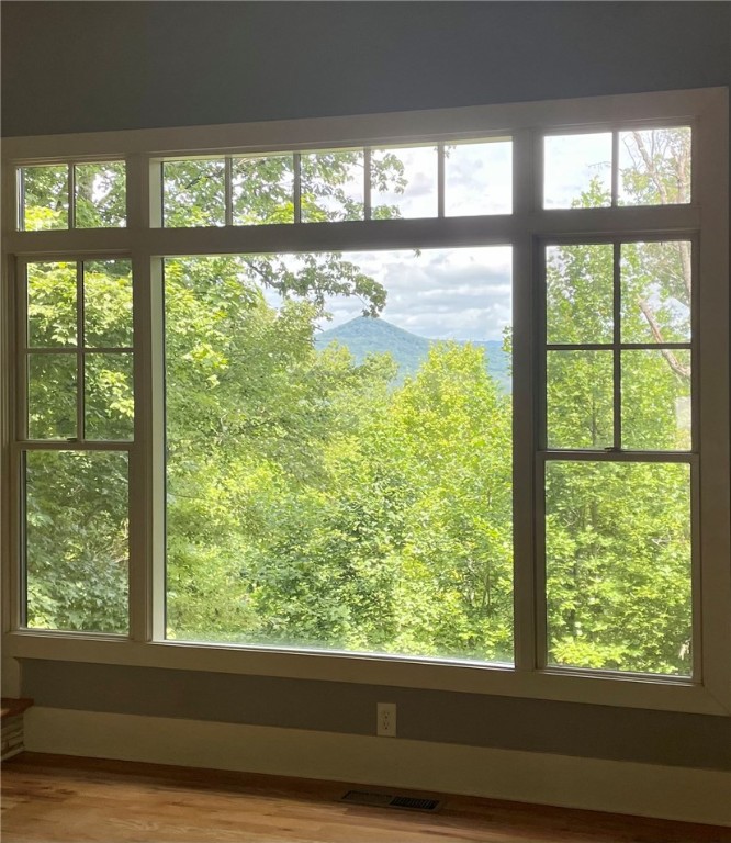 Big picture window to enjoy the view