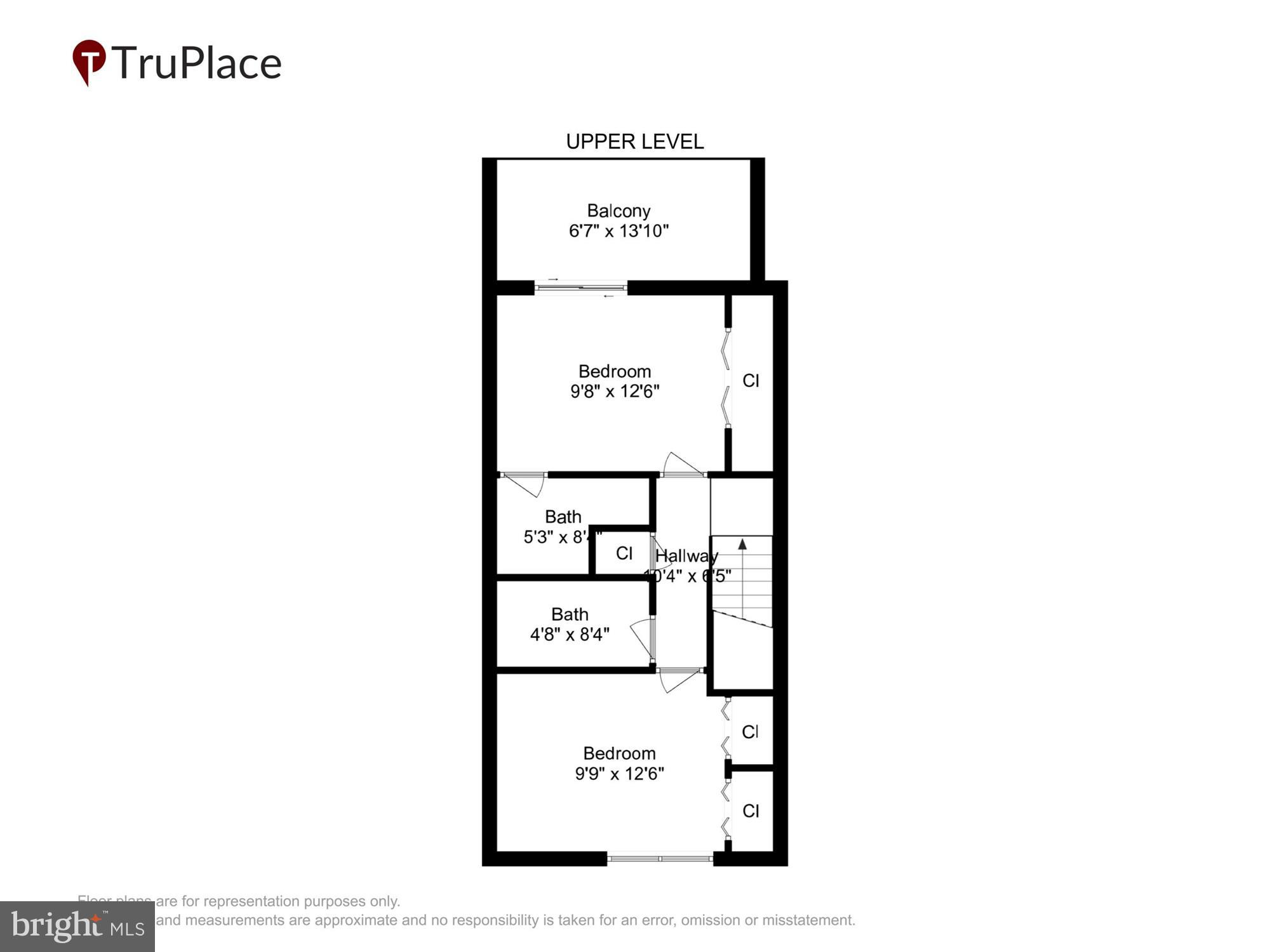 160 Captains Quarters Road Ocean City, MD 21842 - Photo 53 of 71 Upper Level (labels & Measurements)