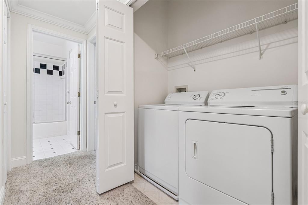 414 Water Street, Unit 414 Celebration, FL 34747 - Photo 42 of 75 a utility room with dryer and washer